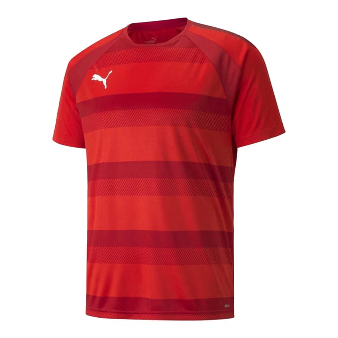 Puma TeamVision-voetbalshirt voor heren (Rood, Wit)