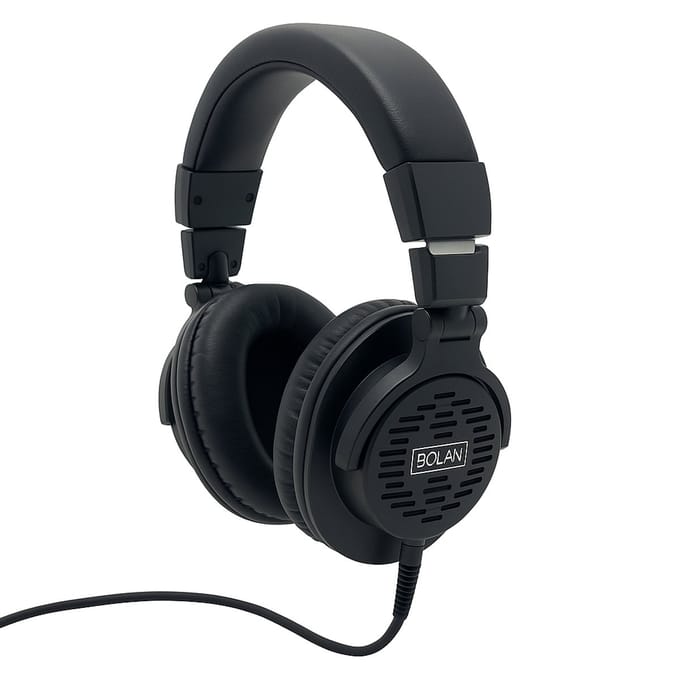 Bolan H-88 Studio Koptelefoon – Professioneel Geluid – 45mm Drivers – 3m Kabel – Inclusief 6.35mm Adapter