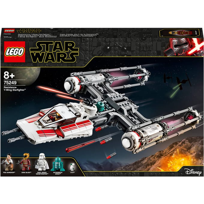 LEGO Star Wars: Weerstand Y-wing starfighter set (75249)