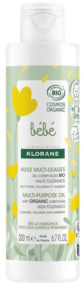 Klorane Bébé Bio Multi-Purpose Olie 200 ml