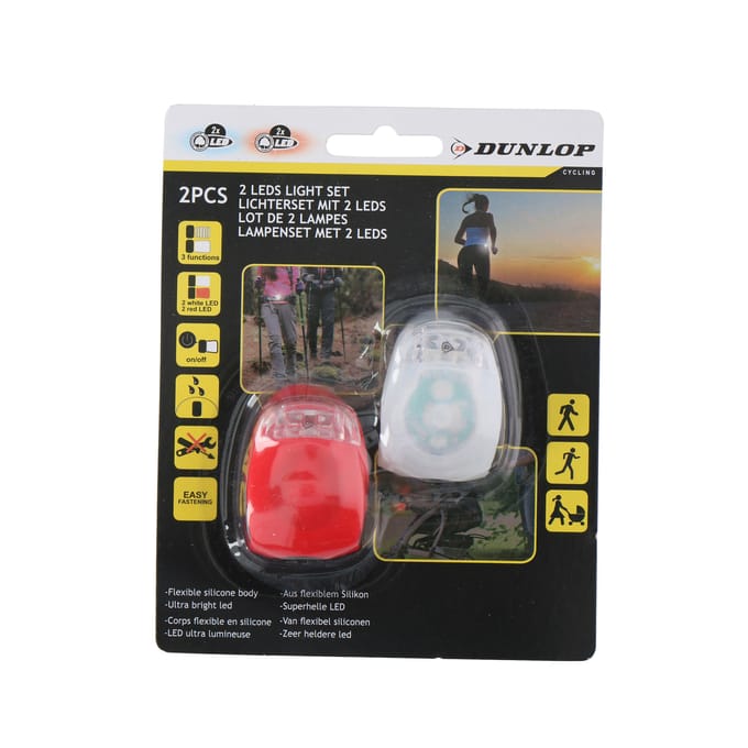 Dunlop - A set of silicone LED lamps front and rear