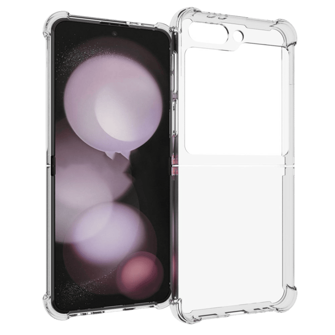 CaseBody Samsung Galaxy Z Flip6 Shockproof Hoesje Transparant