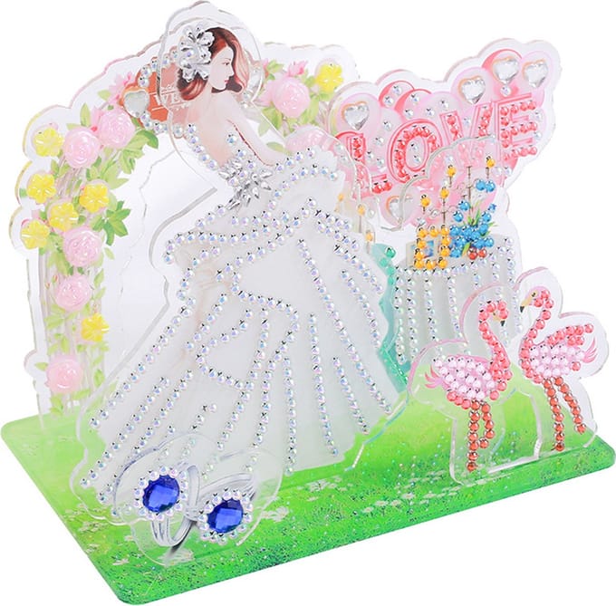 Educatieve 3D-diamant schilderij voor kinderen / DIY-bouwsteenpuzzel 004