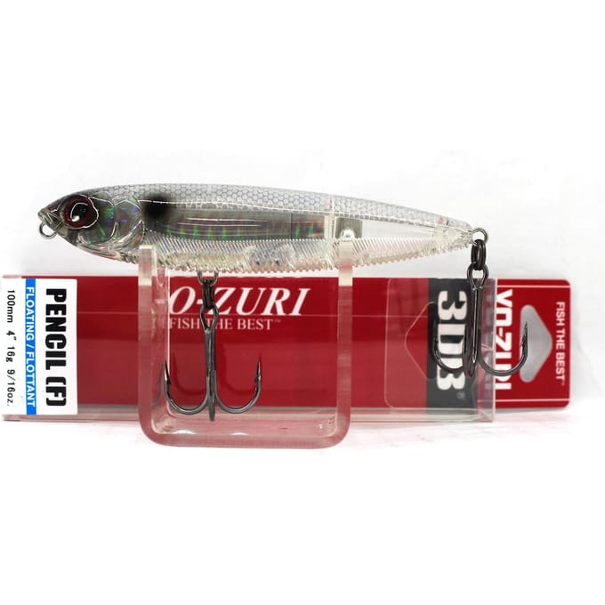 Yo Zuri Duel 3DB potlood 100 mm drijvend kunstaas R1100-PGSH (4475)