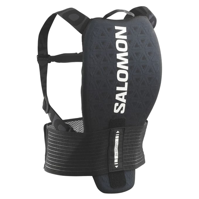 Salomon Flexcell, rugbeschermer, junior, zwart