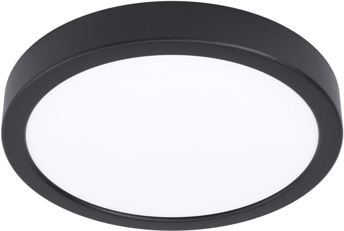 EGLO Fueva 5 Plafondlamp - LED - 21 cm - Zwart