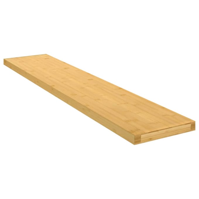 vidaXL - Wandschap - 100x20x2,5 - cm - bamboe
