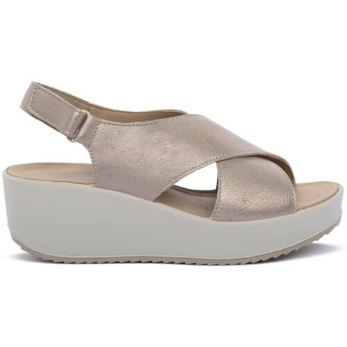 Sandalen met sleehak Imac CHAMPAGNE CANDY