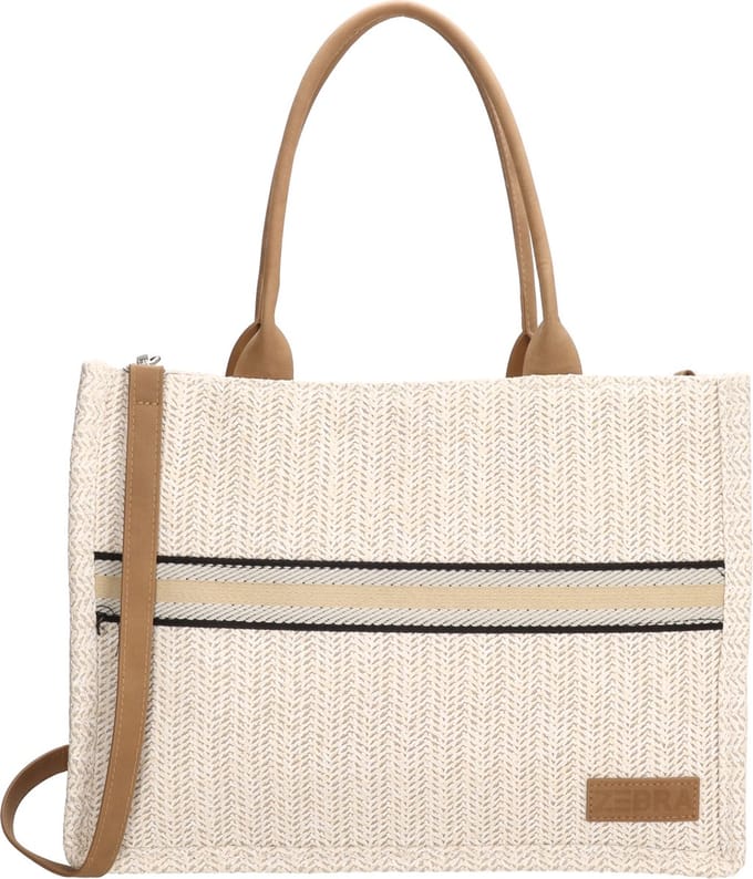 Zebra Trends Natural Bags Schoudertas - Licht natuur