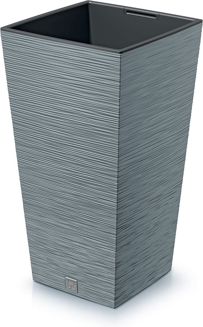 Prosperplast - Bloempot Hoog Vierkant Furu Square 35x35x66cm BETON