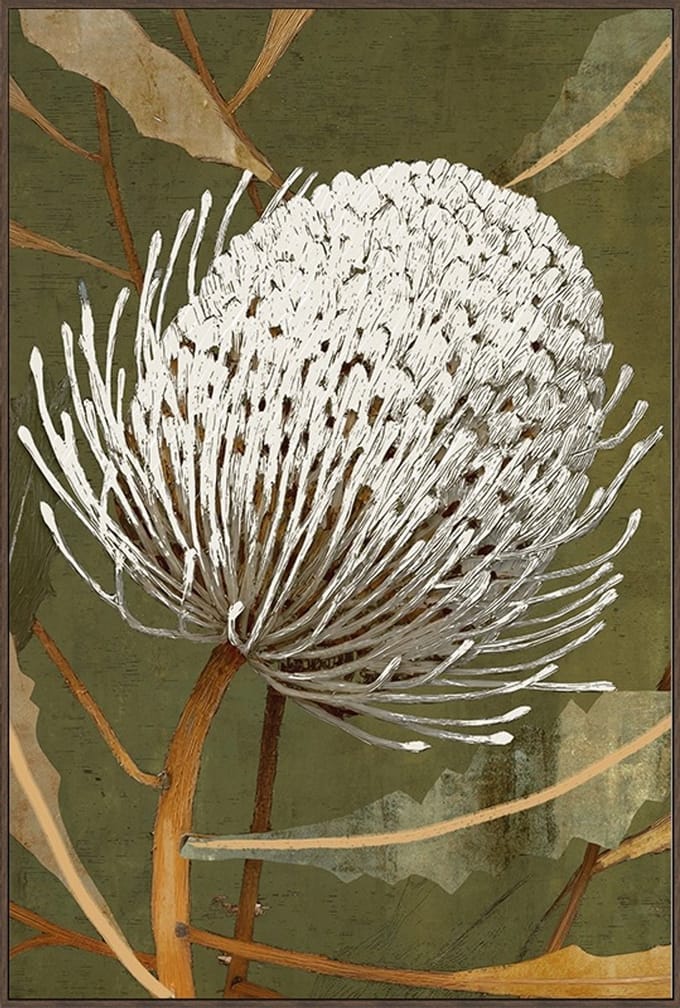 Schilderij 80x120cm Banksia