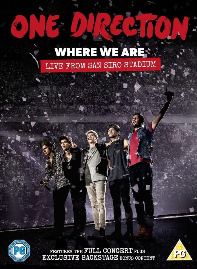 One Direction - Where We Are: Live From San Siro Stadium (DVD)