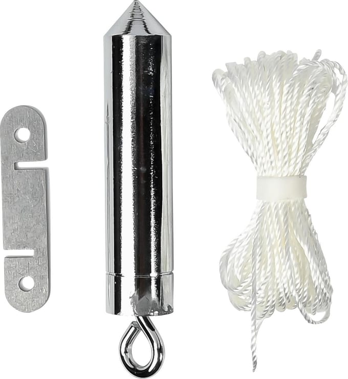 Benson Schietlood - 80 gram - 5 meter touw - Nauwkeurige verticale metingen - Duurzaam ontwerp