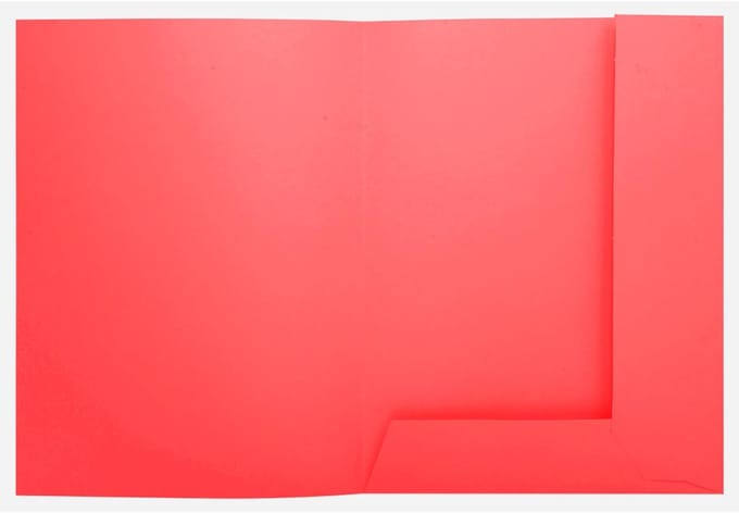 Exacompta 5x SUPER 210 - pak van 50 dossiermappen + 2 kleppen - 24x32cm - - Rood - 332008E