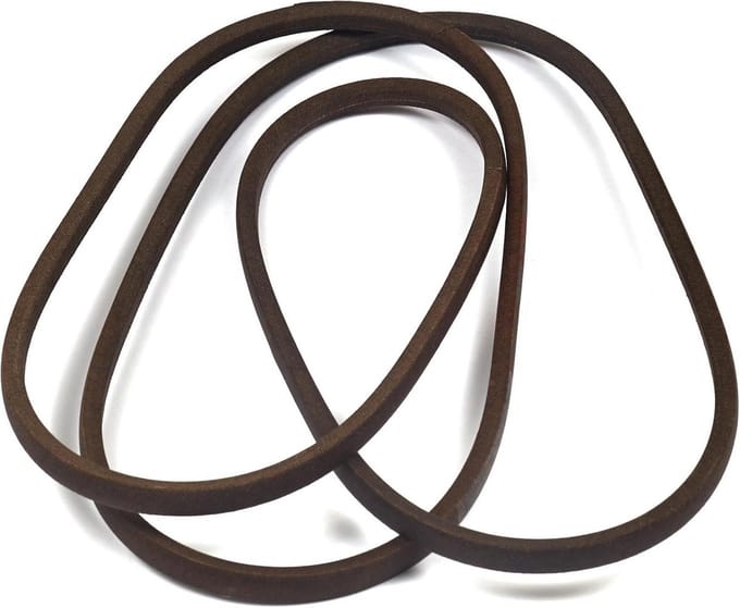 V-riem voor zitmaaier en tuintractor maaier V-snede 5/8 inch A-profiel bruin