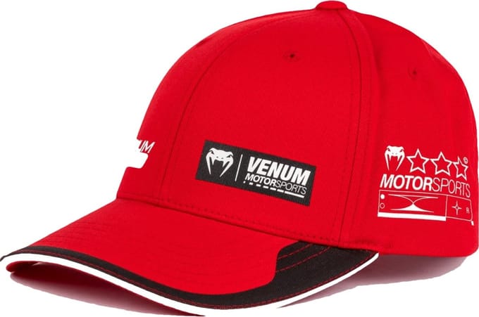 Venum Motorsport Snapback Pet Cap Racer Red