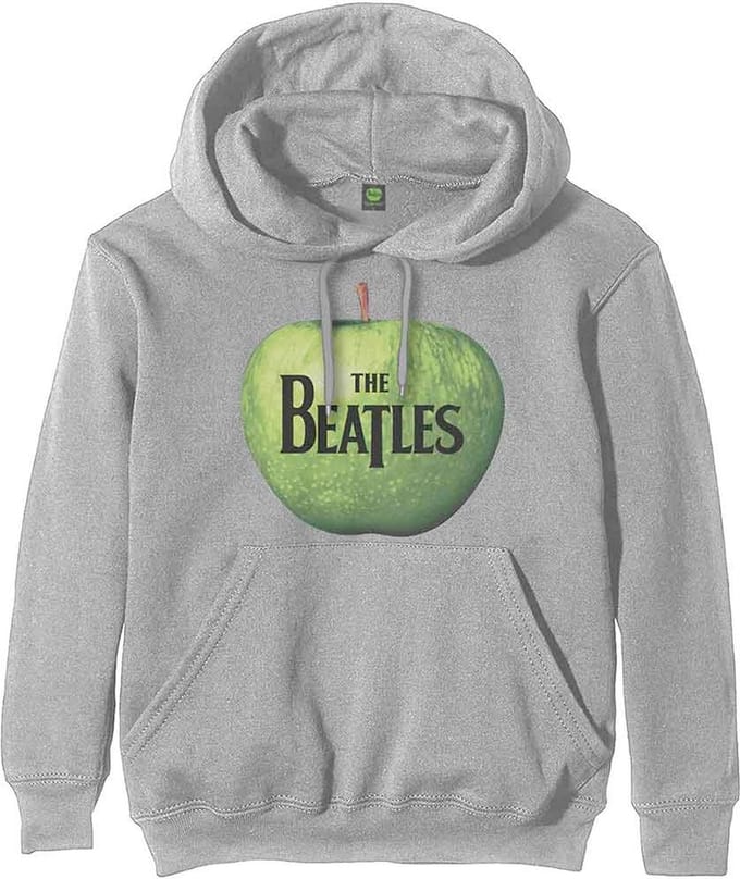 The Beatles - Apple Logo Hoodie/trui - L - Grijs