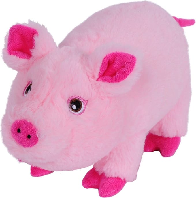 Pluche speelgoed knuffeldier Varken/Biggetje van 24 cm - Dieren knuffels - Cadeau voor kinderen