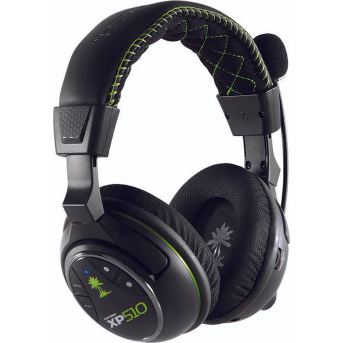 Turtle Beach Ear Force XP510 Wireless 5.1 Virtueel Surround Gaming Headset - Zwart (PS3 + Xbox 360 +