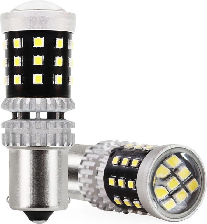 AMiO LED CANBUS 2016 39SMD 1156 BA15S P21W R10W R5W Wit 12V/24V