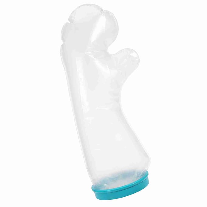 Waterdichte Bad Beschermer Arm Beschermhoes voor Douche Kinderen Arm white