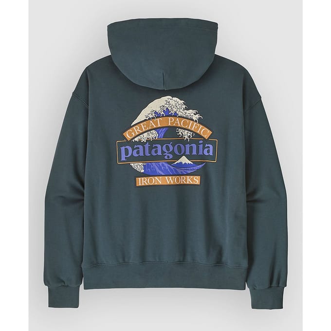 Patagonia Great Waves Daily Hoodie blauw
