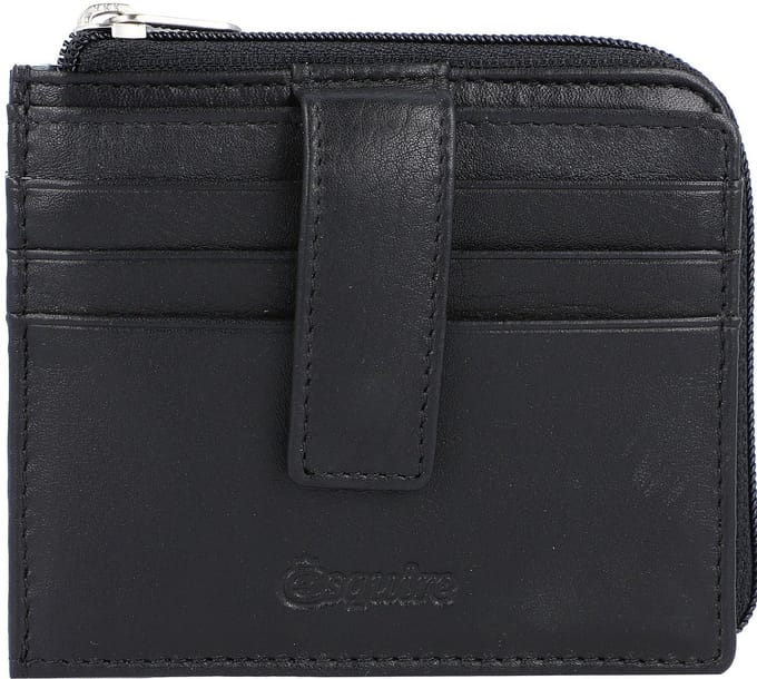 Esquire Oslo creditcard etui RFID leer 10,5 cm - 9 Sleuven - schwarz