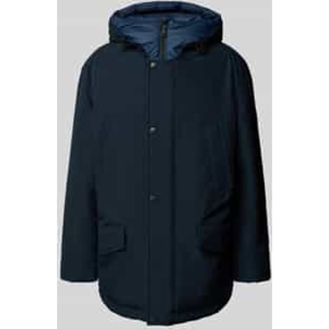 Relaxed fit parka met capuchon, model 'OSIASS1'