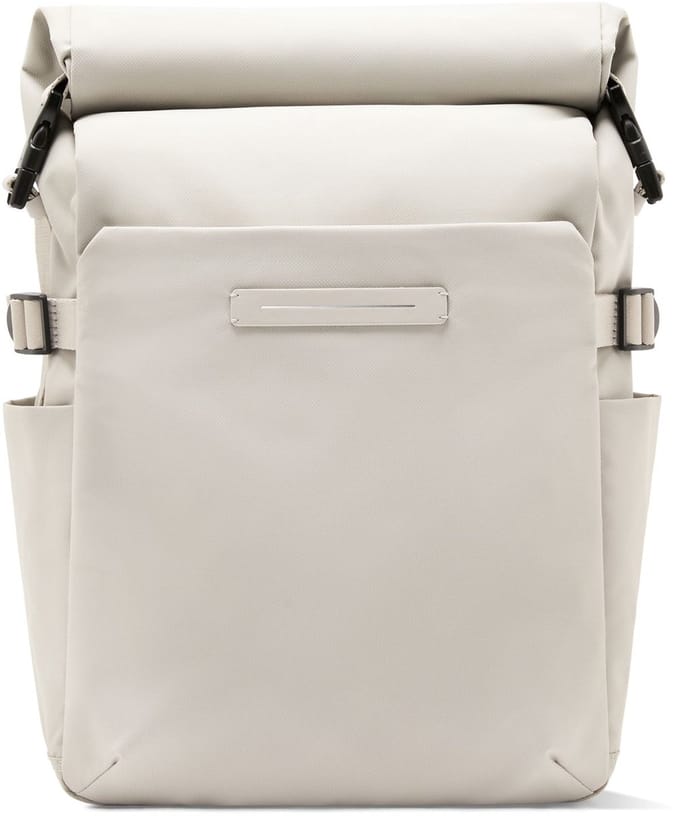 Horizn Studios rugzak met laptopvak Shibuya Rolltop Backpack 22L Sand Grey crème
