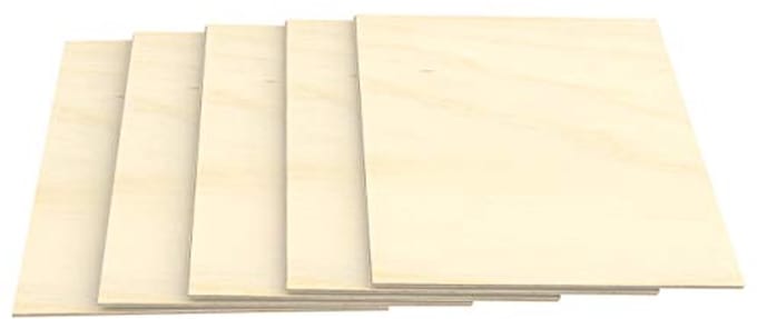 Multiplexplaten A3 - Berkenhout 8 mm - Ideaal voor Knutselen en Modelbouw