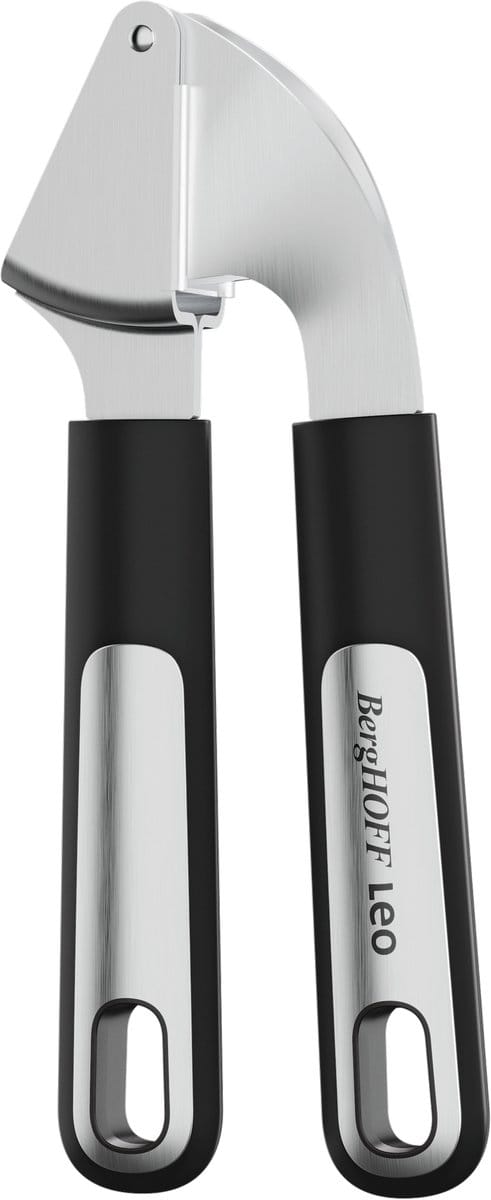 LEO Knoflookpers Graphite - Metaal -