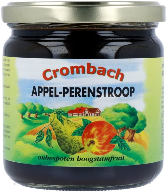 Crombach Appel-Perenstroop 12 x 450GR - Voordeelverpakking