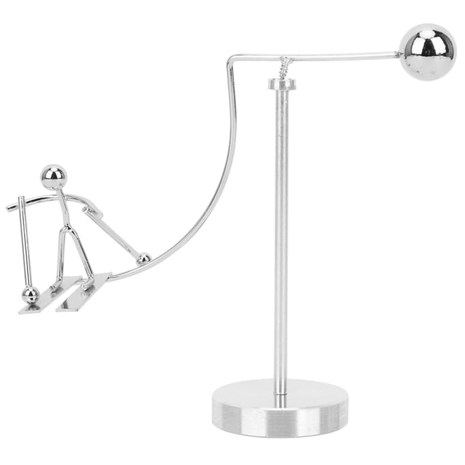 Pendule de Newton, berceau, petit homme, jouets éducatifs, décoration de bureau, petit homme surfeur