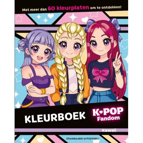K-Pop Fandom kleurboek Vriendenboekjes