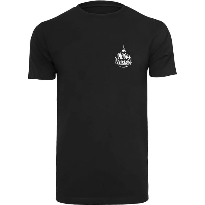 Mister Tee - Merry Christmas Heren Tshirt - S - Zwart