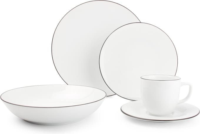 Servies 20-delig wit Puro 2