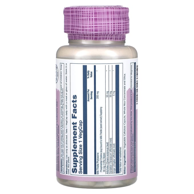 Vitale Extract, Mariadistel Fytosoom, 60 Plantaardige Capsules