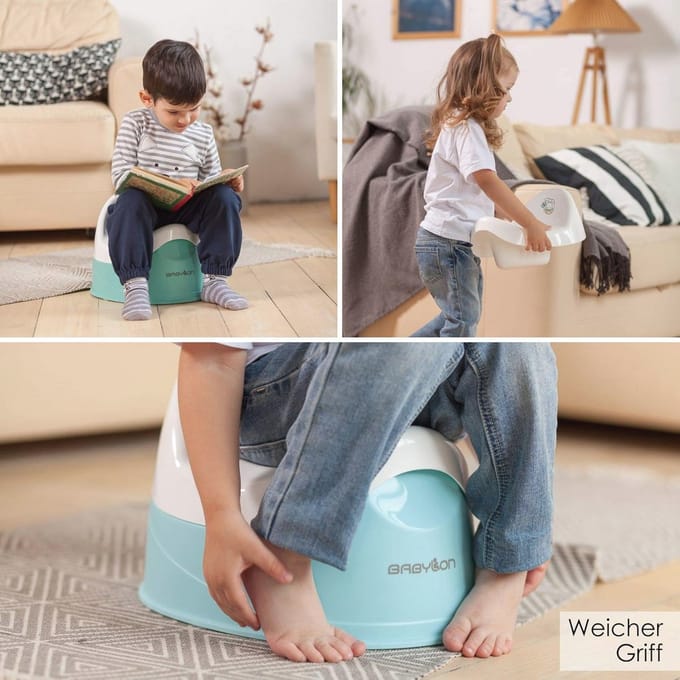 Kinderpotje voor peuters met antislip bodem