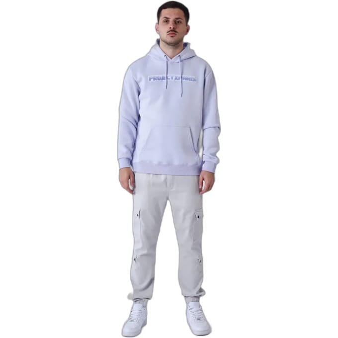 Hoodie met logo op de borst Project X Paris