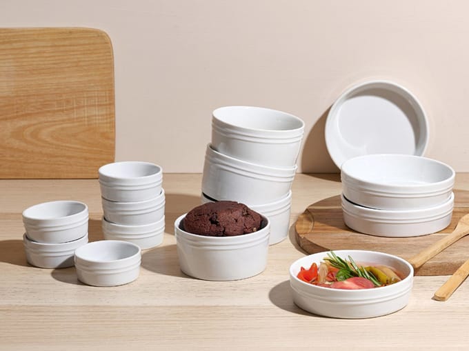 Ritzenhoff & Breker BIANCO schalenset, 220 ml, 4-delig