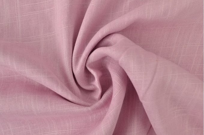 Linnen viscose stof - Baby roze - 1 meter - Per meter - 150cm breed