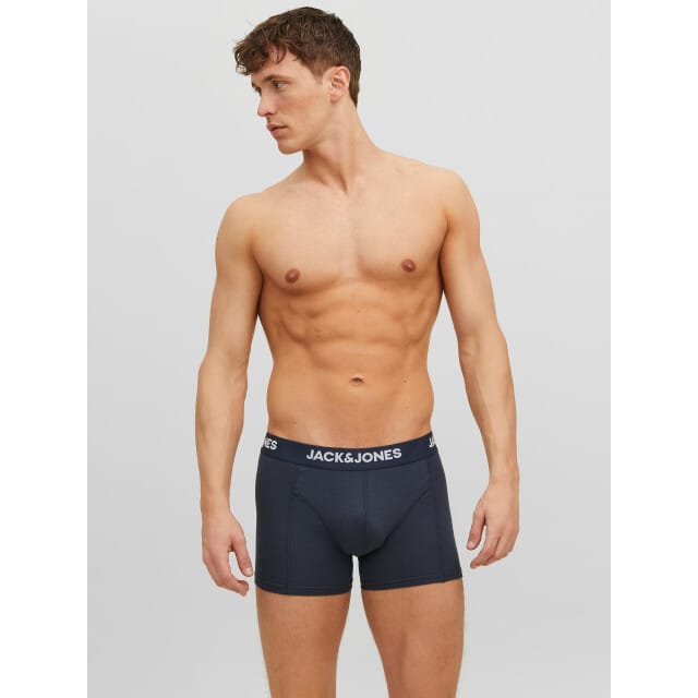 Jack & Jones Heren Boxershorts Effen Trunks JACANTHONY 5-Pack - Maat S