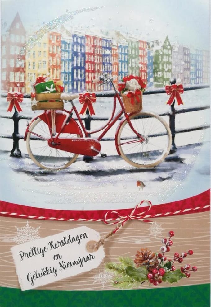 Kerstkaarten - 8 Stuks - Luxe Kaarten - 19 x 13 cm - K-179