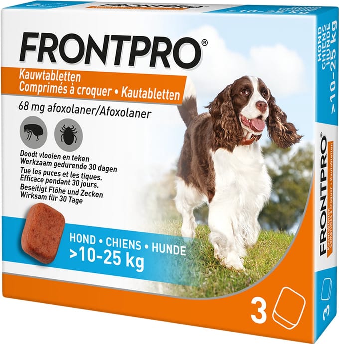 FRONTPRO L - 10-25 kg - 2 x 3 tabletten