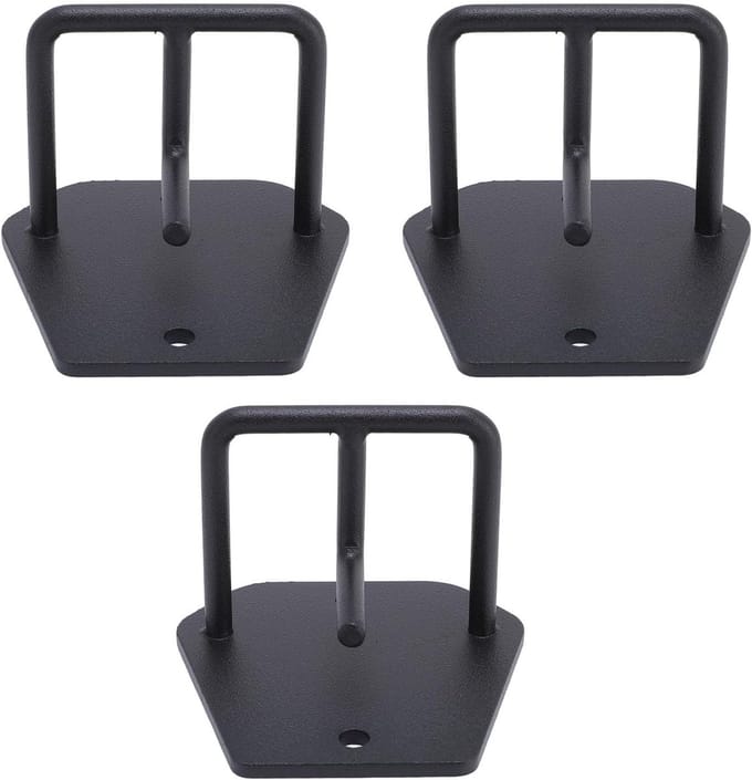 Oefenband Muuranker - Trainingsanker Set - Thuis Krachttraining - Ruimtebesparend Ontwerp - 3 Stuks