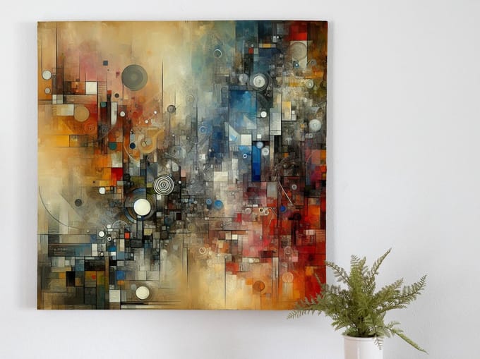 Kunstprint | Wanddecoratie | Canvas | 60 × 60 cm