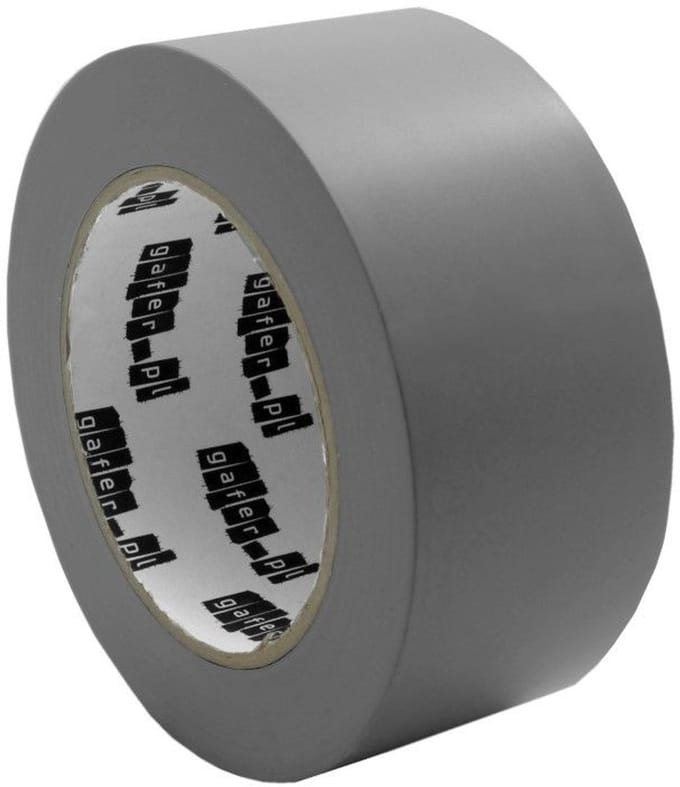Gafer.pl PVC Dansvloer Tape 50mm x 33m Grijs