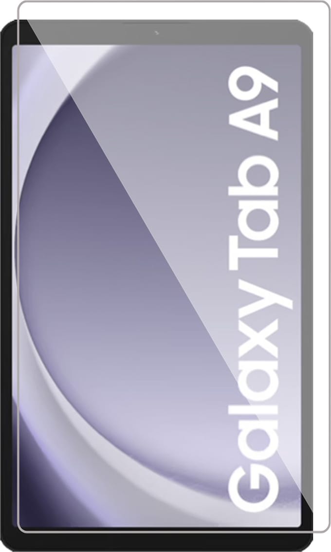 Screenprotector geschikt voor Samsung Tab A9 / Tab A11 - Gehard Glas Screen Protector GlassGuard