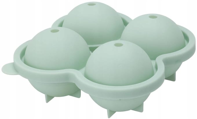 Koopman Excellent Houseware - IJsjeshouder - 4 Kogels - 7cm - Pastelkleuren