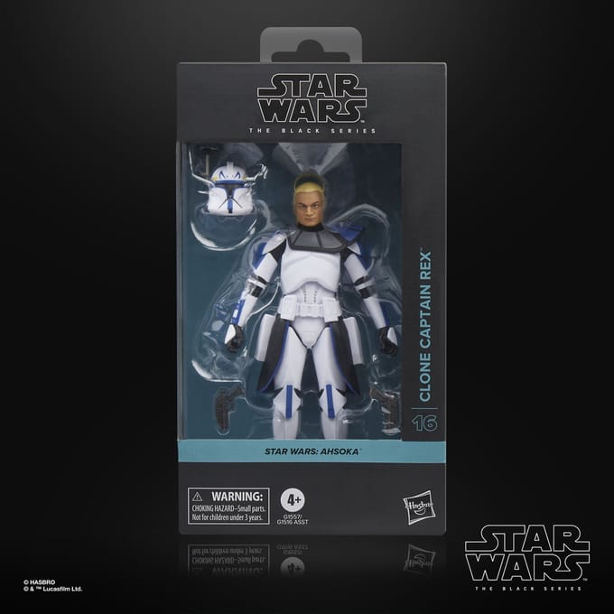 Hasbro Star Wars: Ahsoka Black Series Action Figure Clone Captain Rex 15 cm Action Figuur